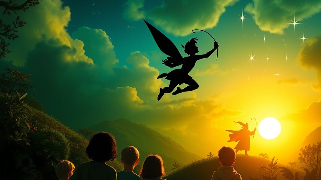 youthful innocence versus adulthood