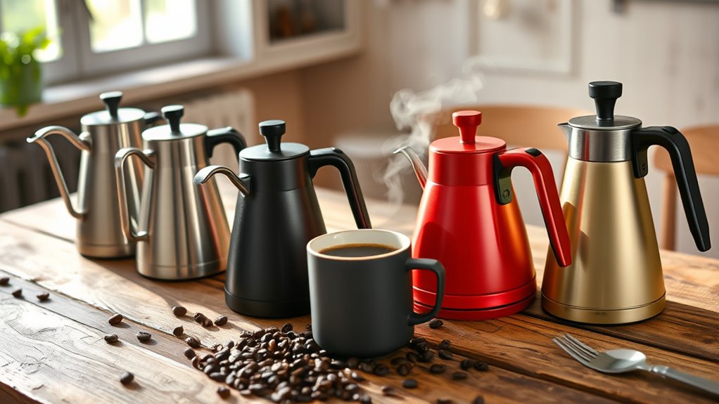affordable gooseneck coffee kettles