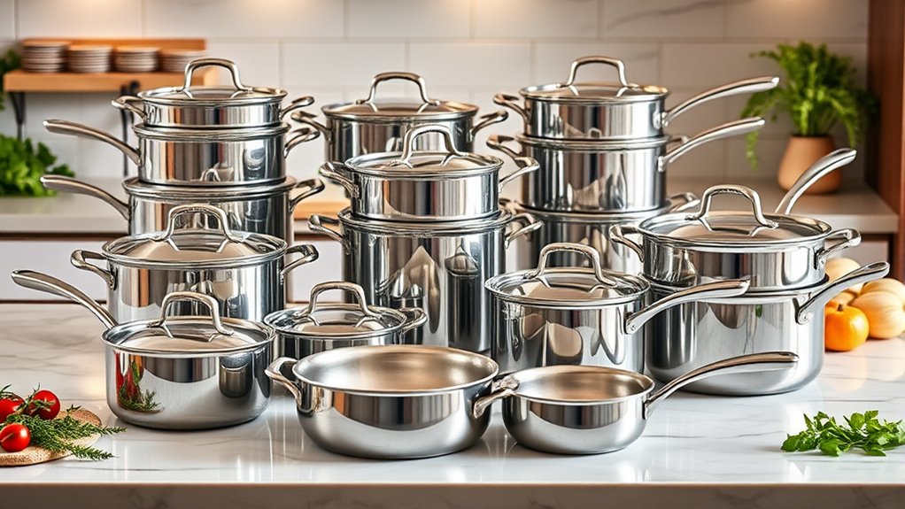 affordable stainless steel cookware