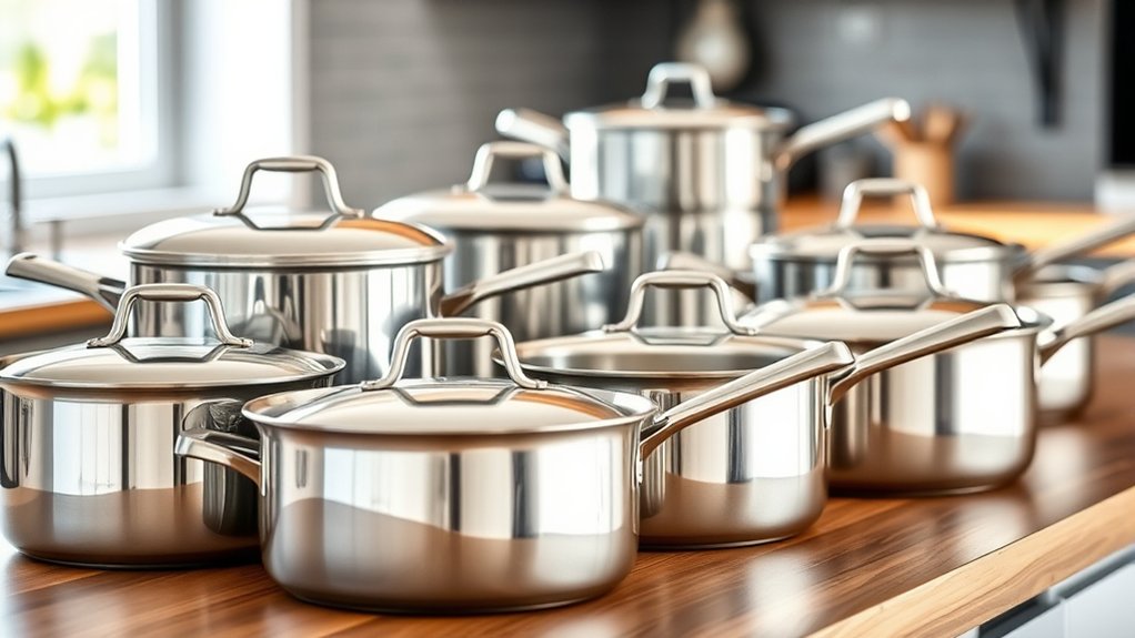 affordable stainless steel cookware