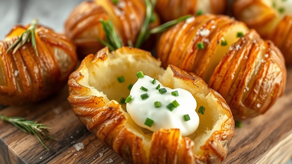 air fryer baked potatoes