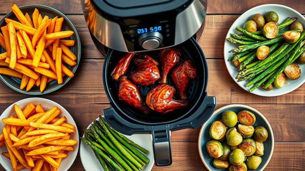 air fryer cooking tips