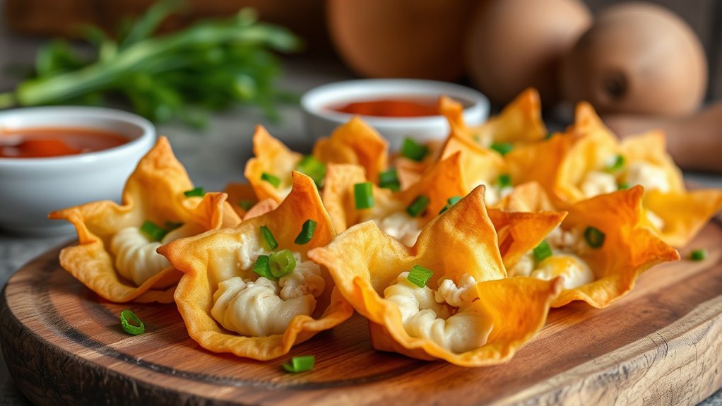 air fryer crab rangoon recipes