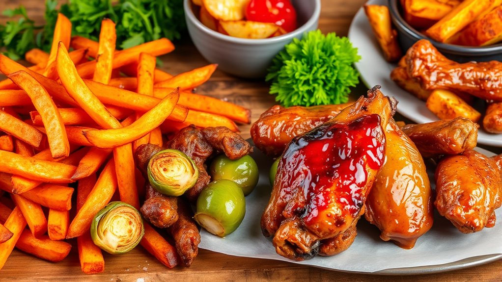 air fryer crispy foods