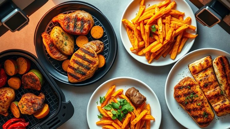 air fryer grill combinations