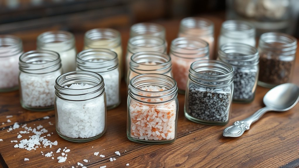 artisan salts enhance dishes