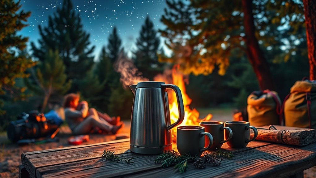 best electric kettles camping