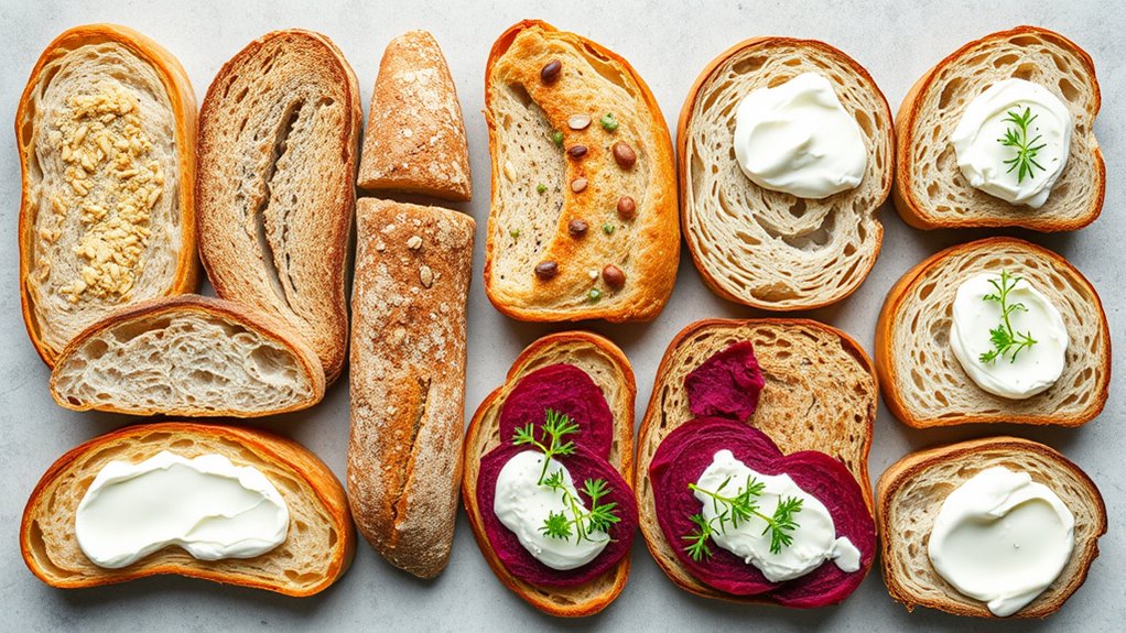 breads enhancing ricotta toast