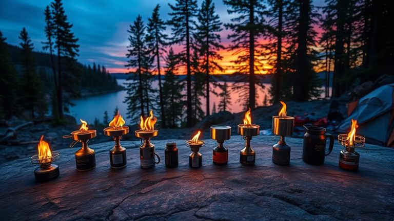 camping alcohol stoves review