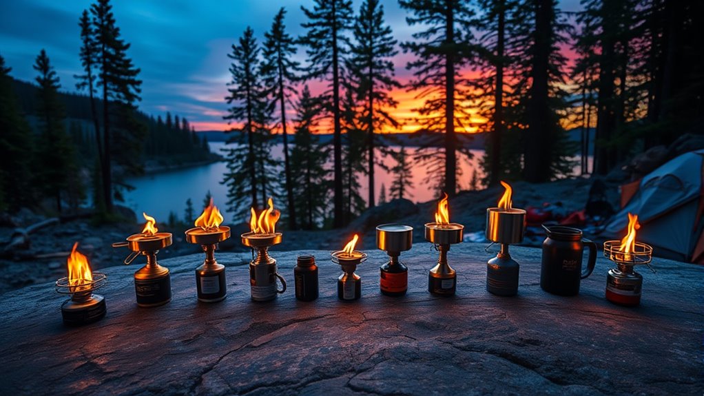 camping alcohol stoves review