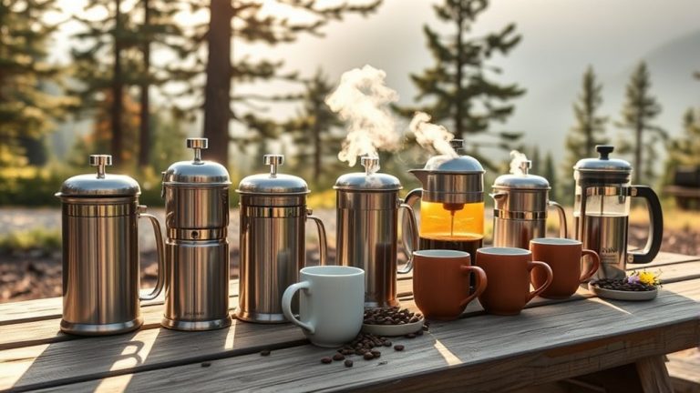 camping coffee press reviews