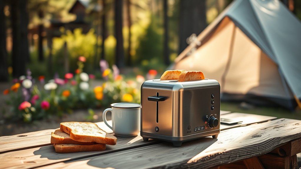 camping toasters for convenience