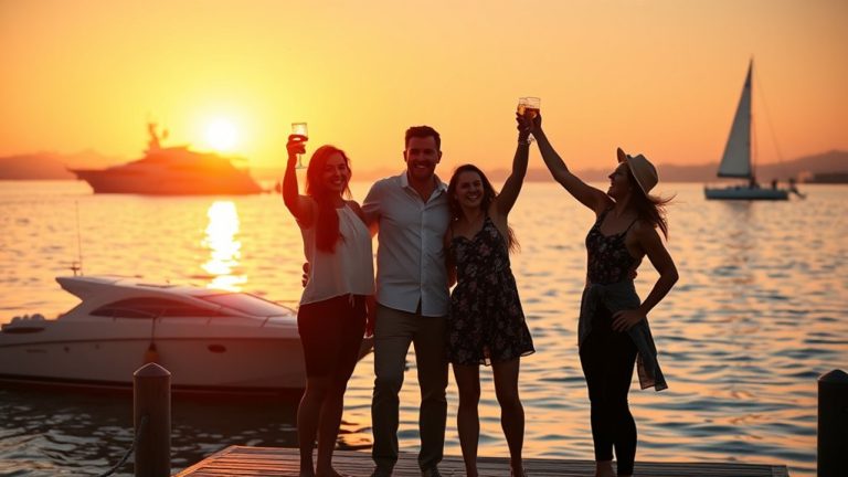 celebrating friendship toast moments