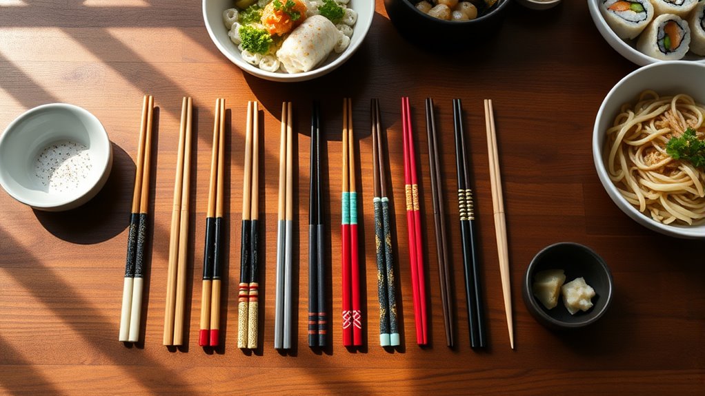 chopsticks for enhanced dining