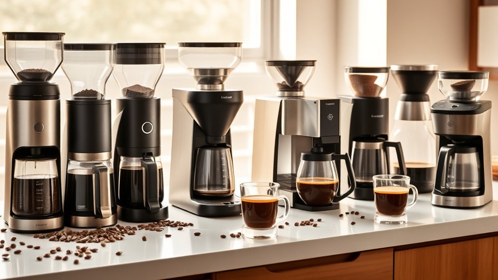 coffee grinder maker combos