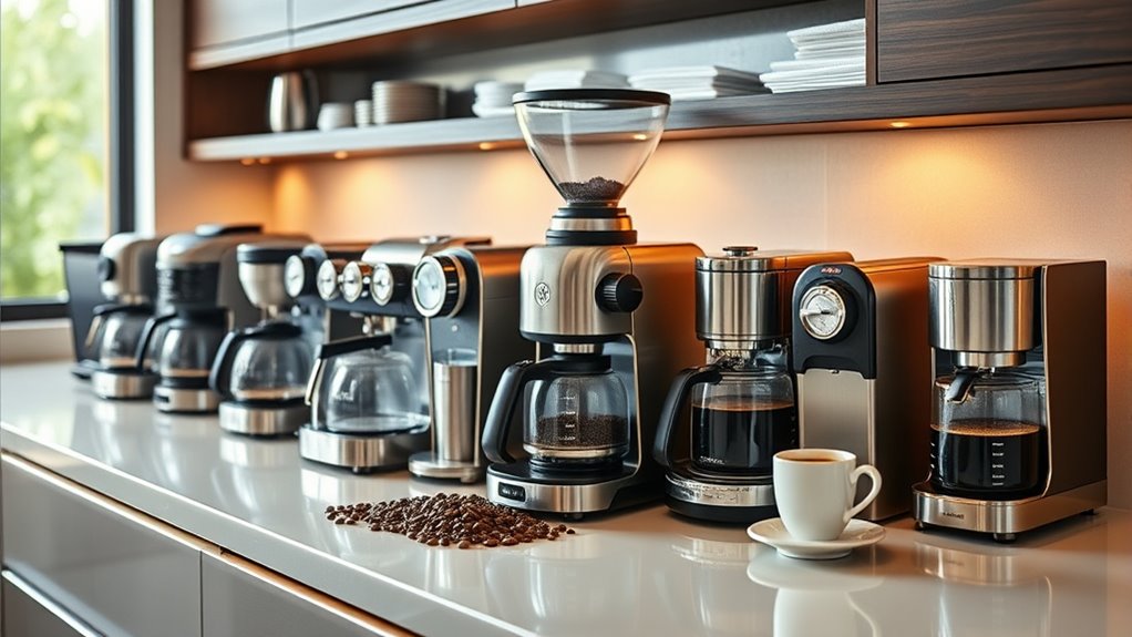 coffee maker grinder combos