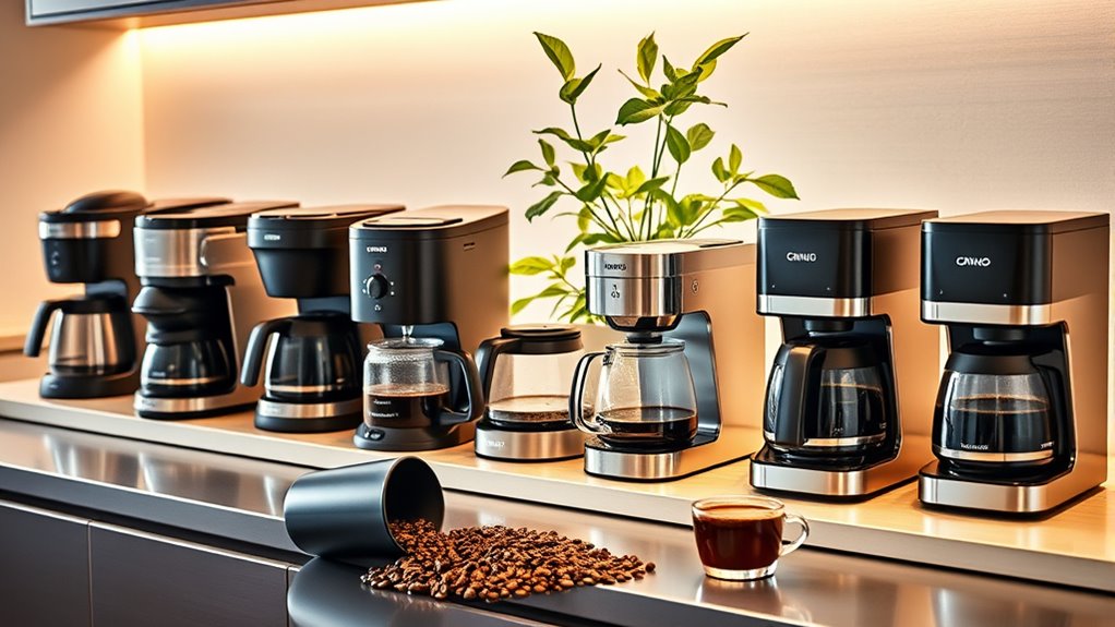 coffee maker grinder combos