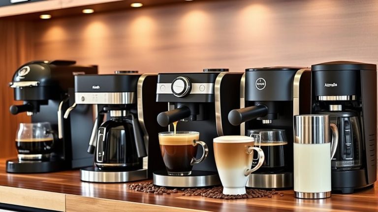 coffee makers with frothers