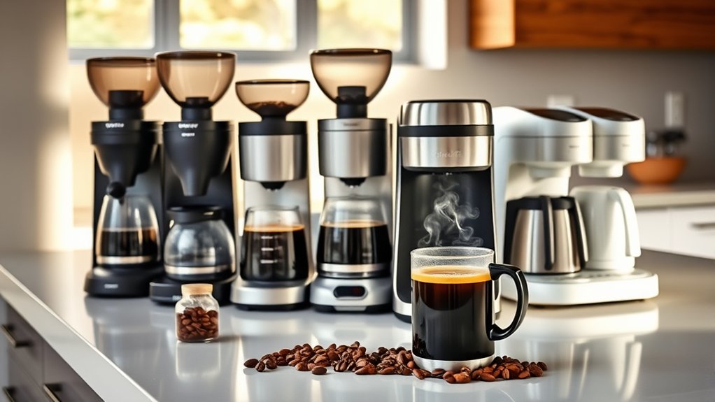 coffee makers with grinder