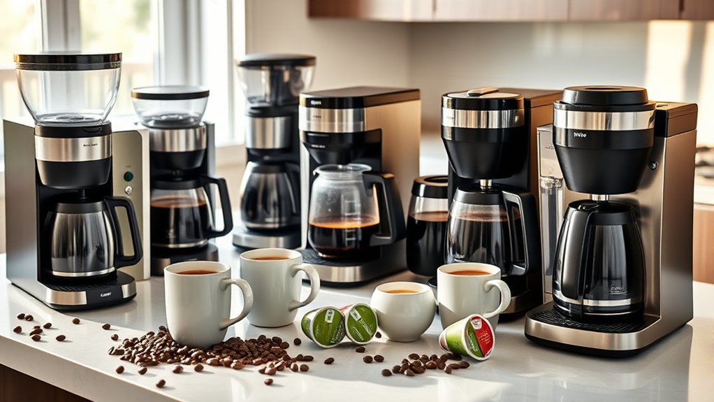 coffee makers with grinders