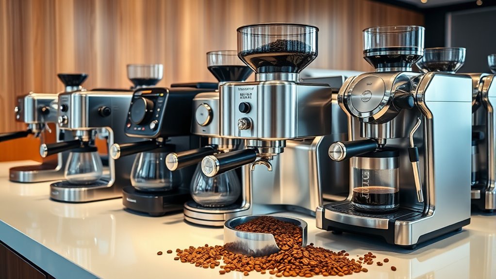 coffee makers with grinders