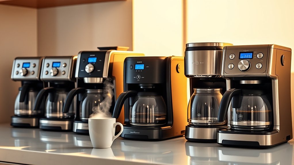 coffee makers with temperature control