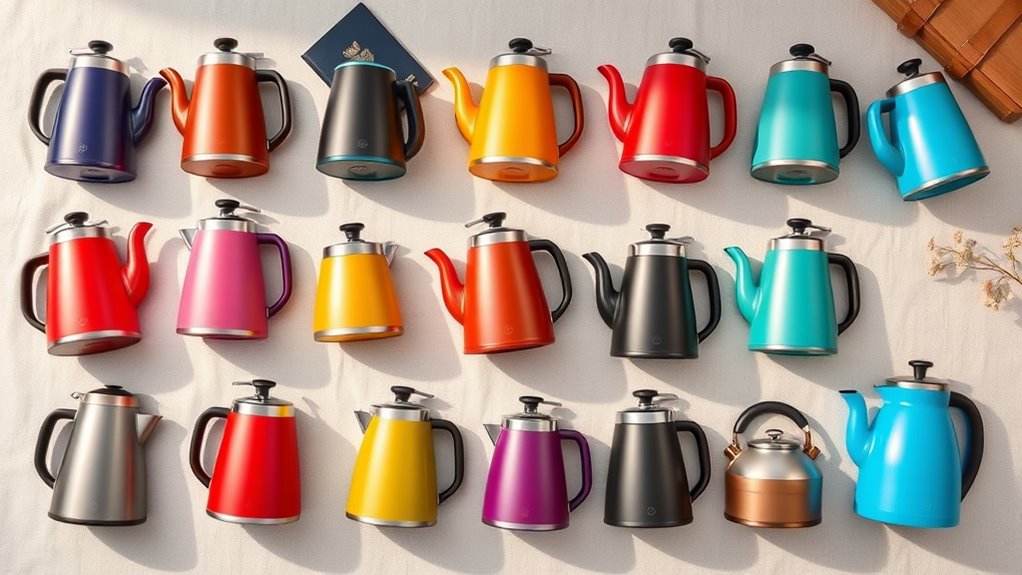collapsible travel tea kettles