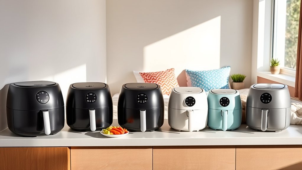 compact air fryers for dorms