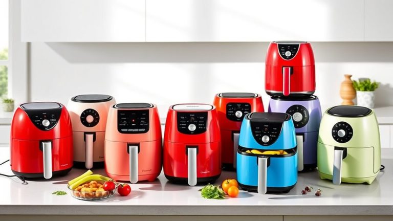 compact air fryers selection