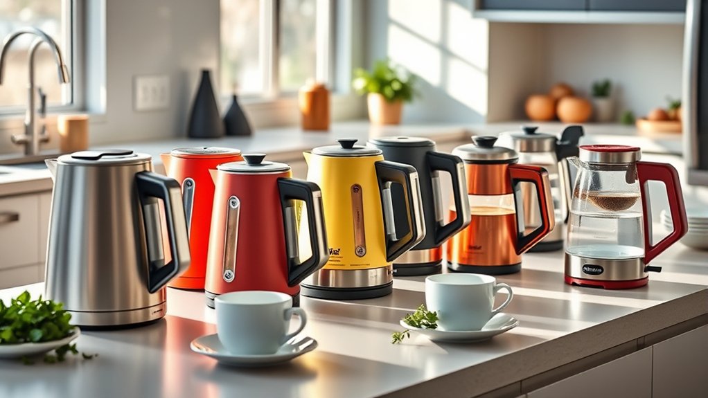 compact and efficient kettles