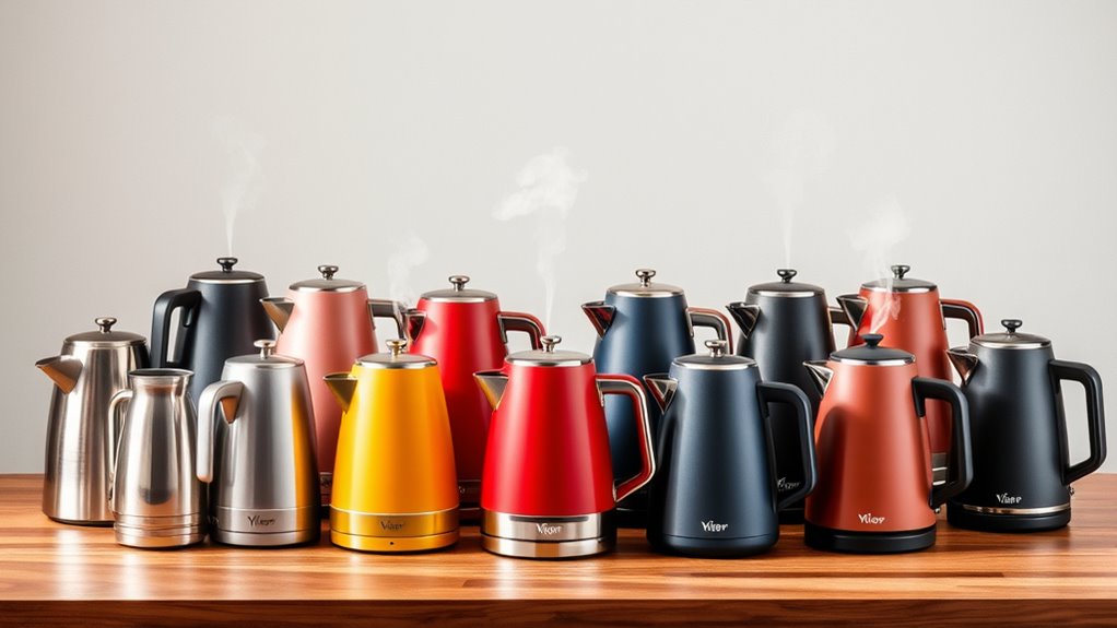 compact electric tea kettles
