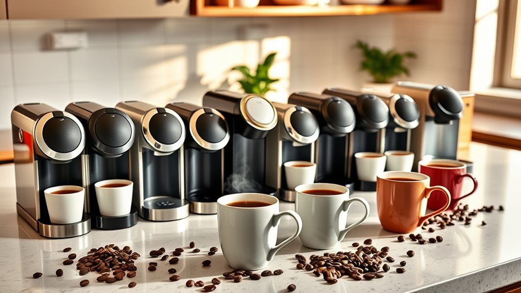 compact k cup coffee makers