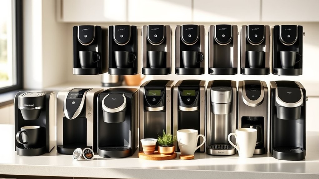 compact k cup coffee makers