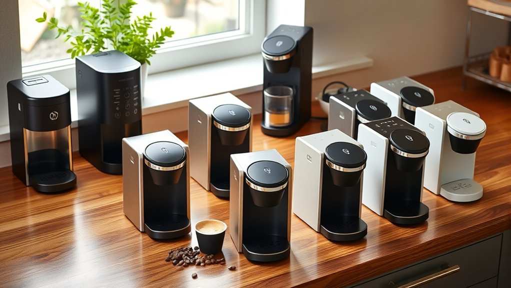 compact k cup coffee makers