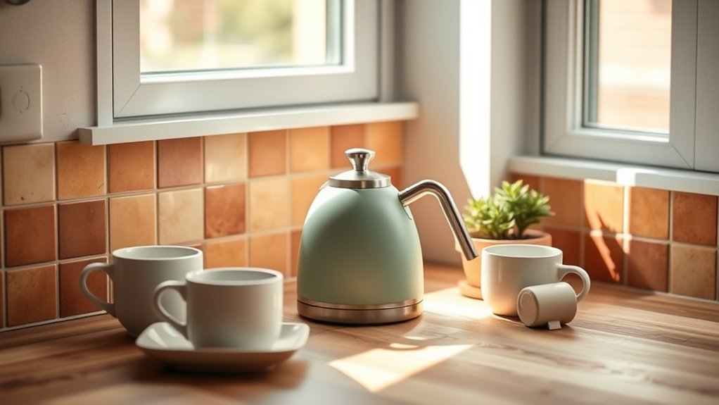 compact kettles for kitchens