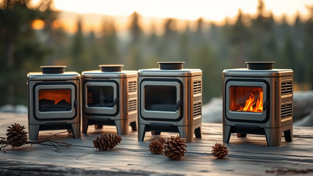 compact portable cooking stoves
