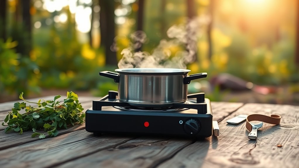 compact single burner options