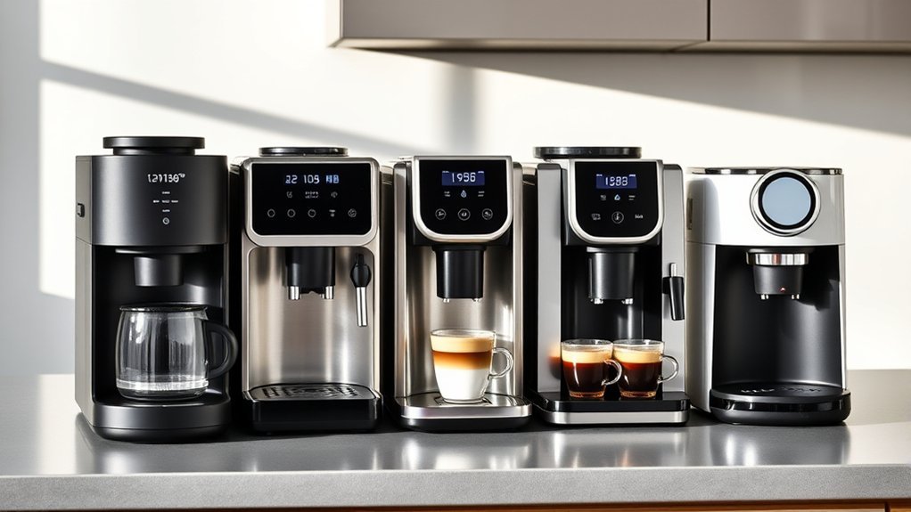 compact smart coffee makers