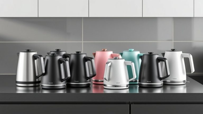 compact space saving electric kettles