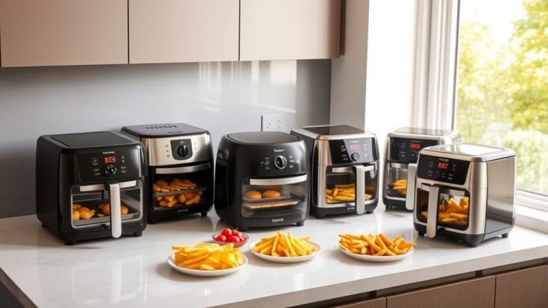 compact toaster oven air fryers