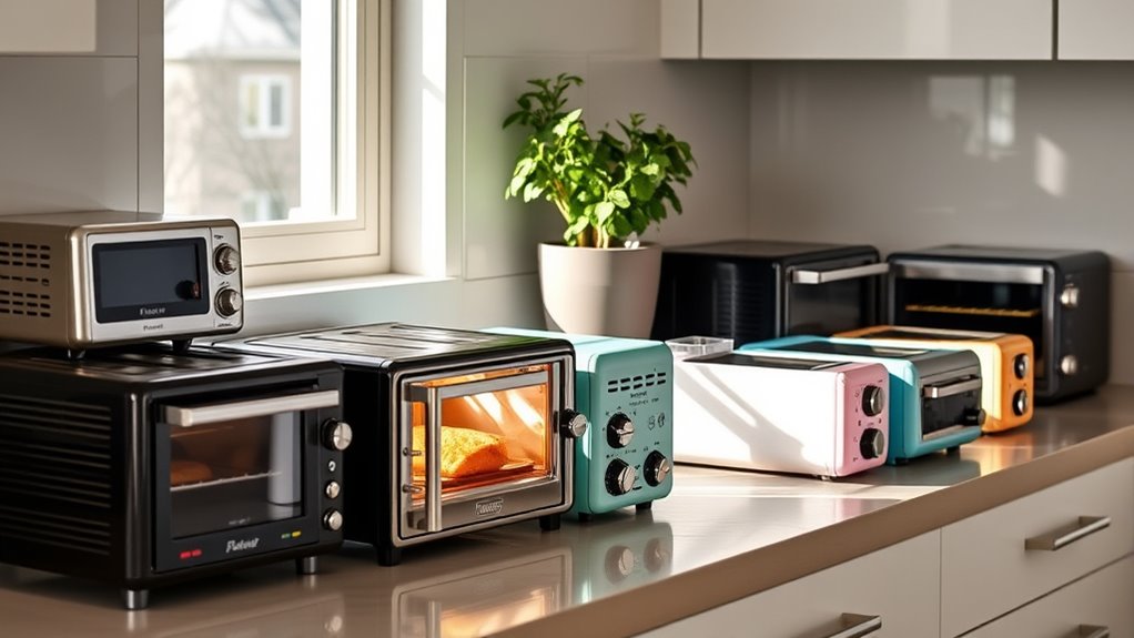 compact toaster ovens selection