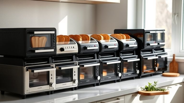 compact toaster ovens selection