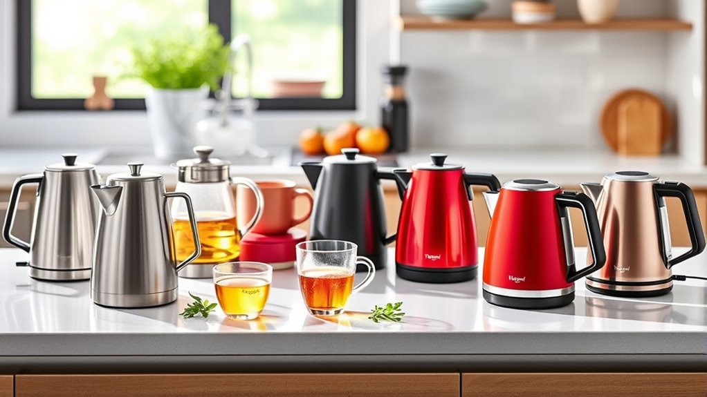 cordless hot water kettles