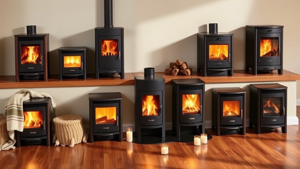 cozy indoor wood pellet stoves