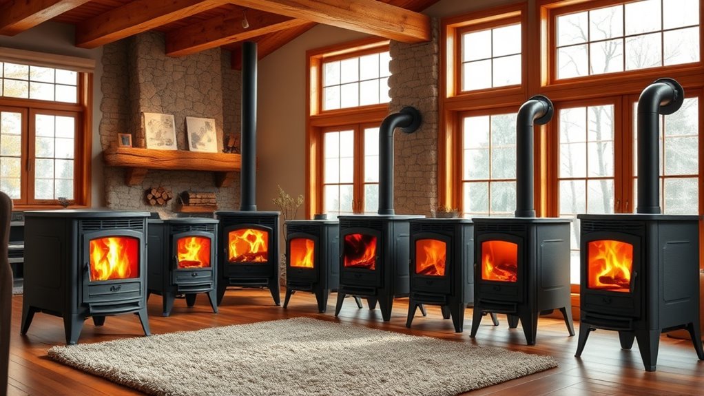 cozy indoor wood stoves
