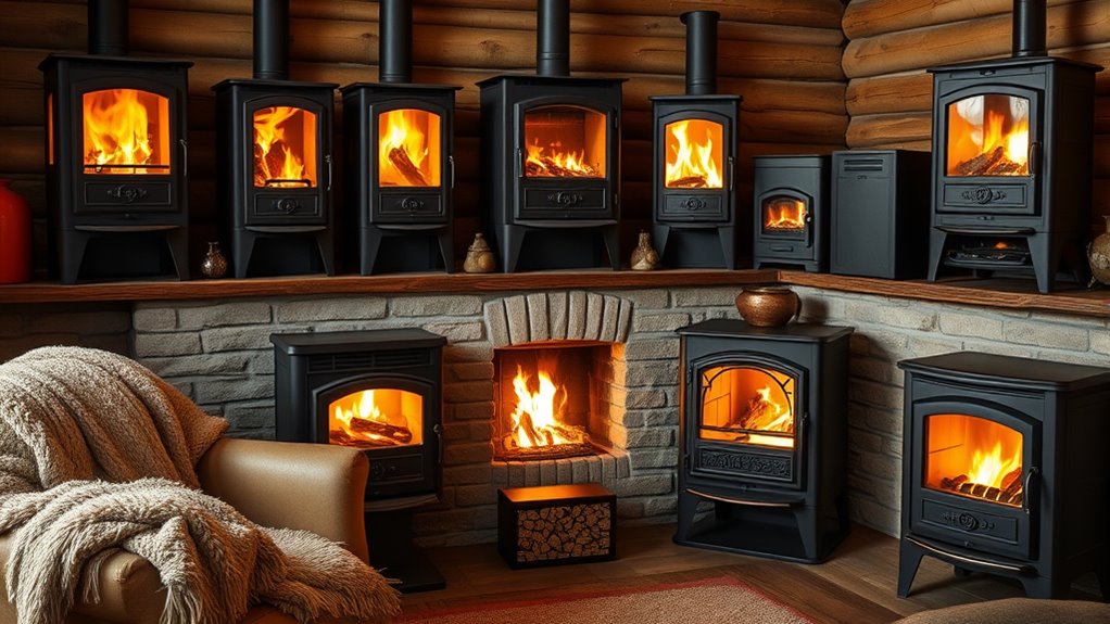 cozy log burning stoves