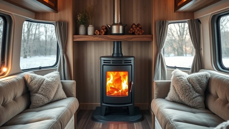 cozy mobile home heating