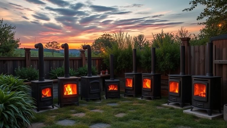 cozy outdoor wood stoves