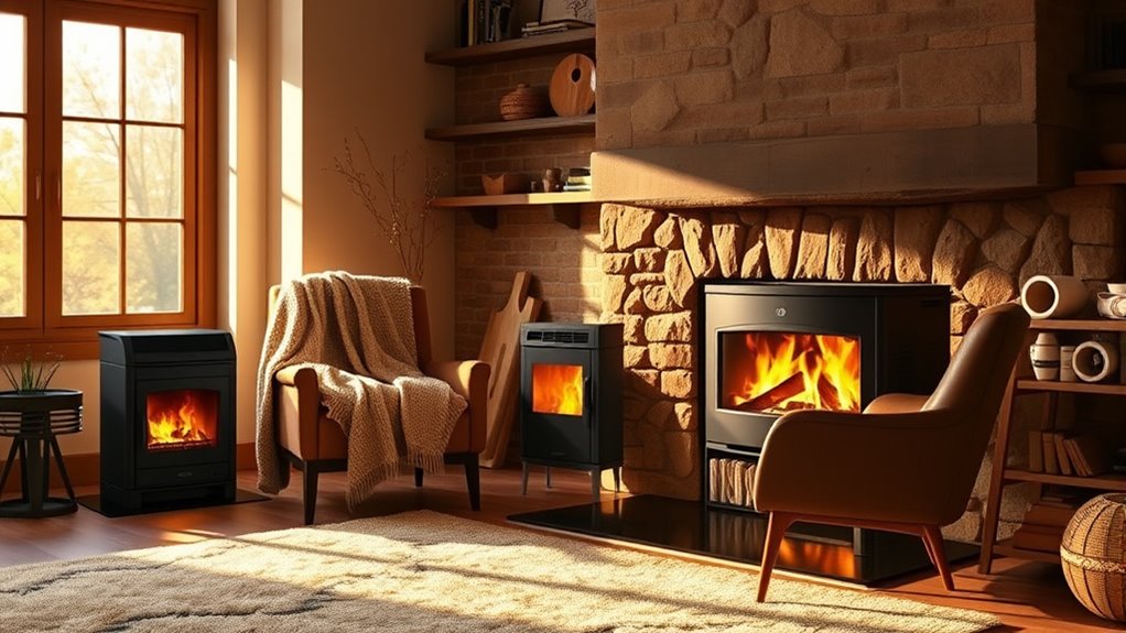 cozy pellet stove inserts