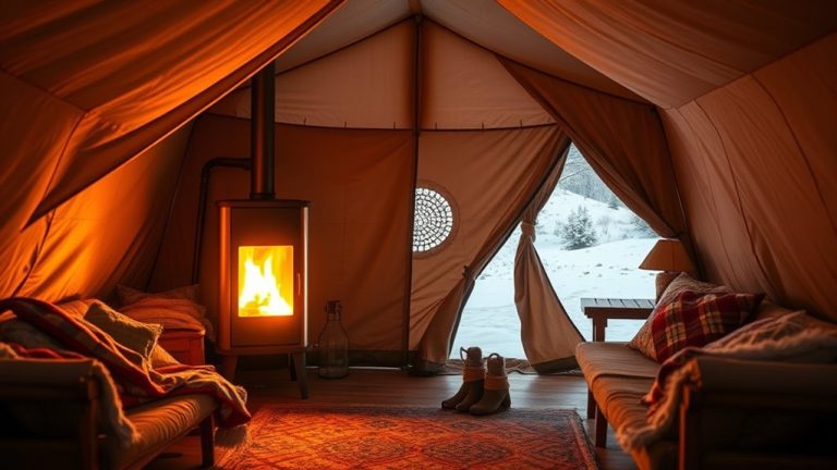 cozy pellet tent stoves